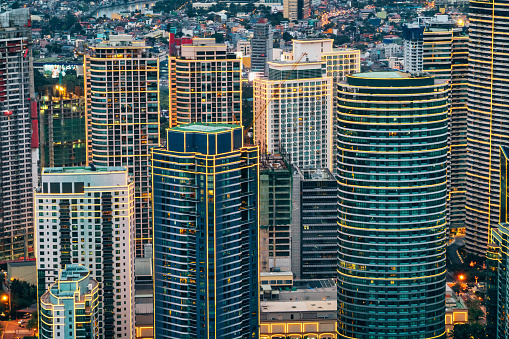 modern Apartment Buildings Manila, Philippines