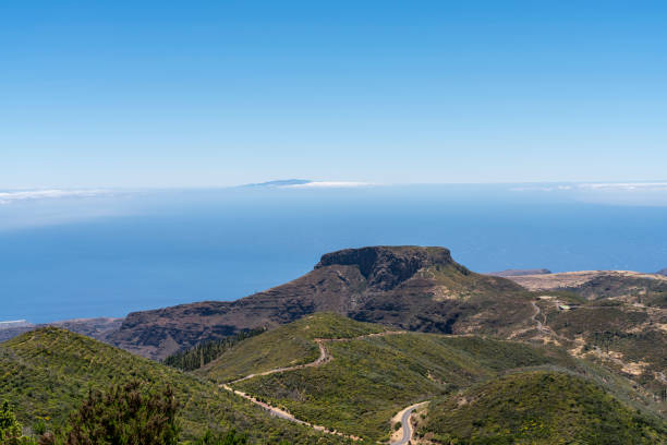 istock Valle Gran Rey - island La Palma in distance 1353087466