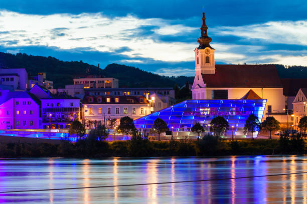 Parish Church of Urfahr St. Josef or Stadtpfarre Urfahr located in Linz city, Austria.