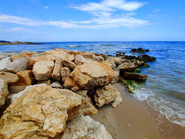 istock Varna city and Black sea Bulgaria 1353099268