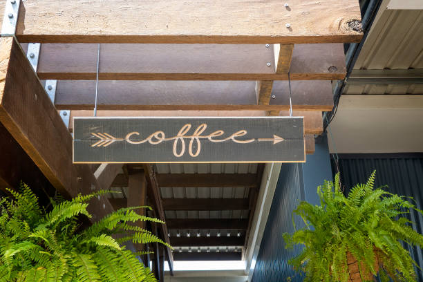 istock Coffee Shop Signage 1353106700