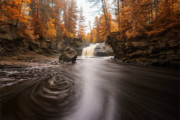 amincon falls in fall in wisconsin