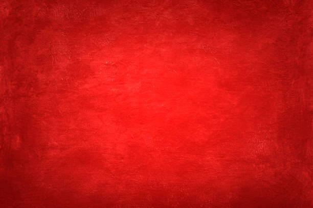 istock Christmas red backdrop grunge wood board painted background 1353117679