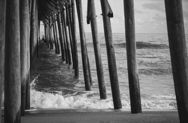 istock Fishing Pier at Kure Beach 1353122332