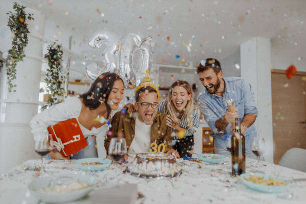 istock Celebrating birthday 1353125777