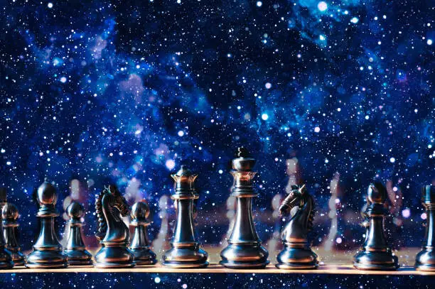 Photo of Chess and space