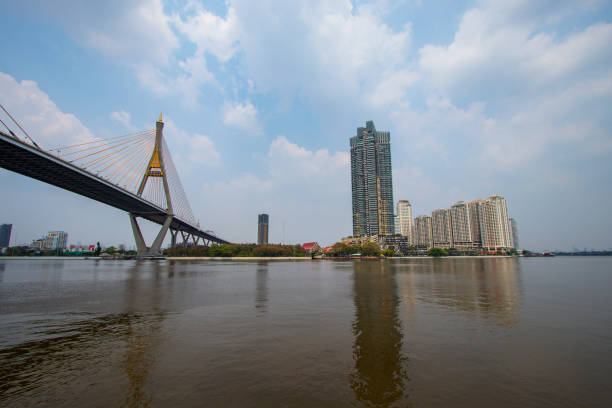 istock Scenery of the Chao Phraya River 1353136337