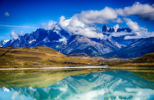 Lake of Torres Del Paine, Patagonia, Chile