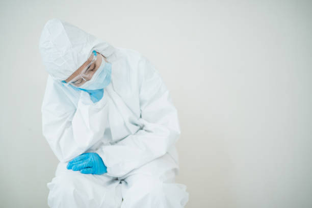 istock Tired medical staff. 1353151800