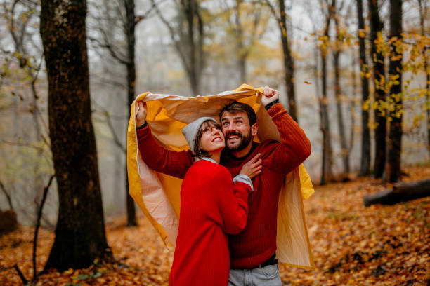istock Covering and protecting us from a raindrops 1353159557