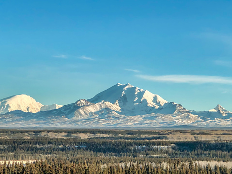 Mount Drum is a daily blessing for those in the Copper River Valley. The Wrangle Mountains rise above Interior Alaska. Mount Drum is the focal point for this area and is well photographed.