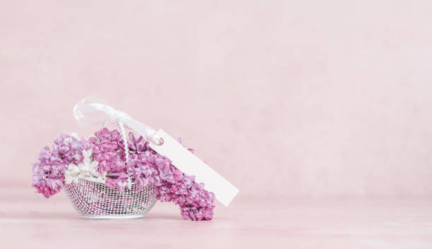 istock lilac flowers in a basket macro greeting card banner 1353163697