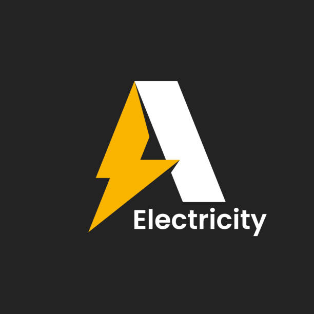 litera szablon logo energetycznego. abstrakcyjna litera błyskawicy. - business solution flash stock illustrations