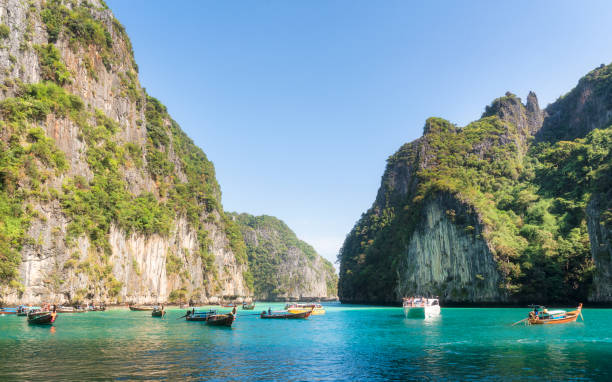 istock Tropical sea at noon Krabi,Thailand 1353174739