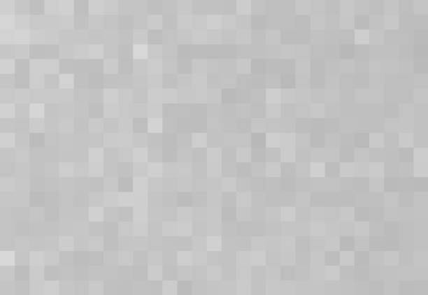 istock Abstract grey white background with a grid of squares, mosaic, geometric pattern. 1353177992