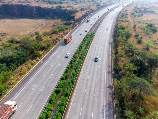 istock The Expressway Aerial Views 1353182574