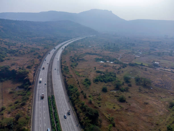 istock The Expressway Aerial Views 1353182586