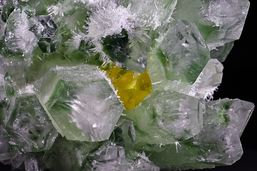 Ice cubes. Digitally generated image.