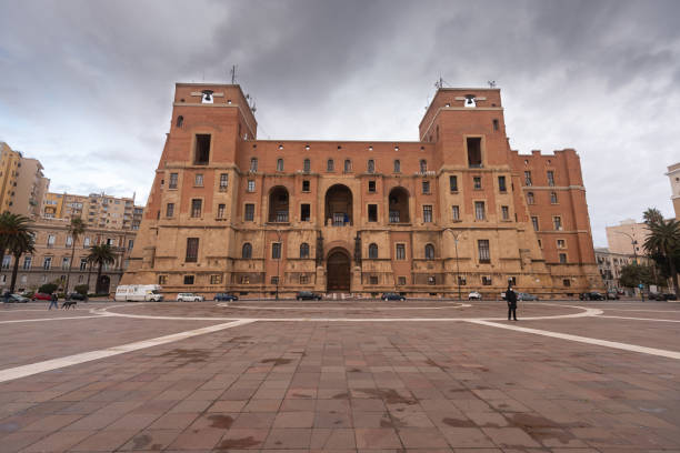 Government building, Taranto, Puglia, Italy stock photo