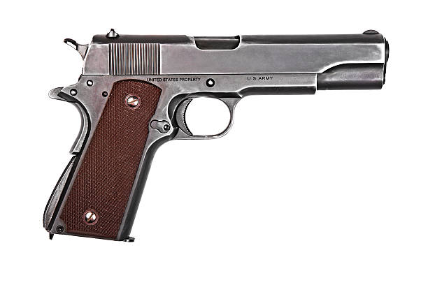 istock Legendary U.S. Army handgun. 135319428