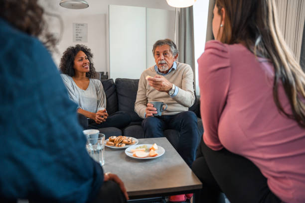 istock Diverse Multi Generation Family Bonding Over a Cup of Tea 1353205881