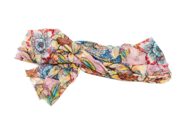 istock Neck scarf isolated on white 1353217869