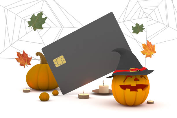 istock Halloween Credit Card 1353219208