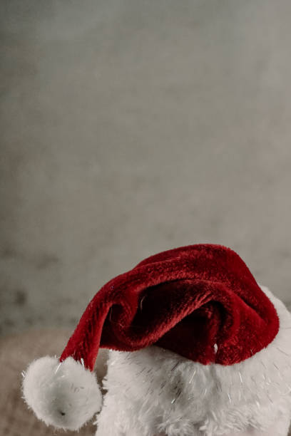 istock Santa claus doll seen from behind 1353221943