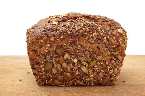 istock Loaf of grain bread 1353236527