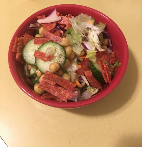 Hearty Salad stock photo