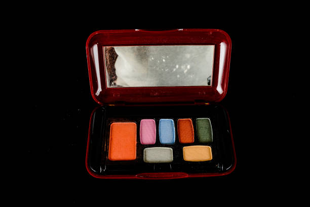 istock Close-up of eyeshadow box 1353247191
