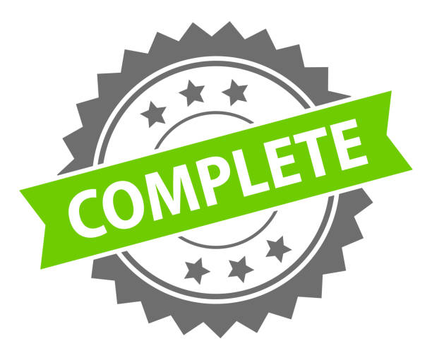 Task Complete Stamp Completed Stamp Vector