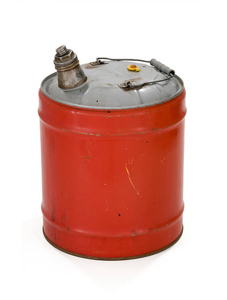 istock Old Metal Gas Can 135326440
