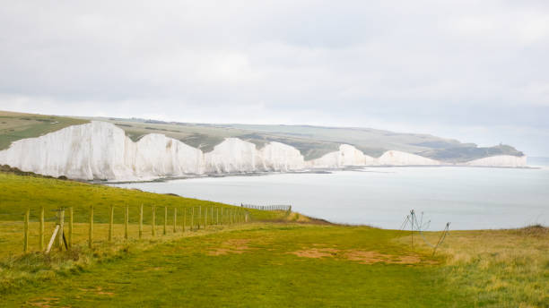 istock The view of all Seven Sisters White Cliffs from the Seaford direction. 1353265546