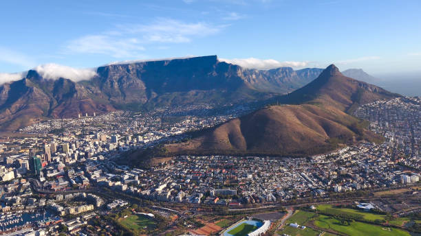 istock Aerial view of Cape Town 1353270284