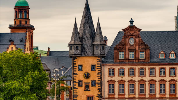 istock Cityscape of Frankfurt am Main, Germany. 1353278376