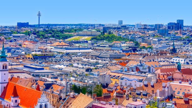 View from the St. Stephen's Cathedral in Vienna