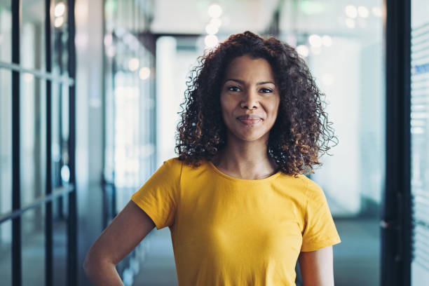 istock Beautiful black woman 1353281820