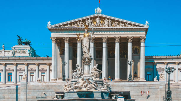 istock The Austrian Parliament Building in Vienna 1353283719