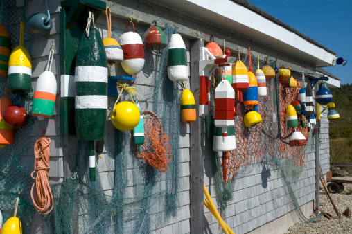 A gift shop in a small fishing village near Peggy's cove, Nova Scotia.