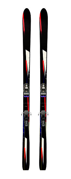 Alpine Skis Vertical stock photo