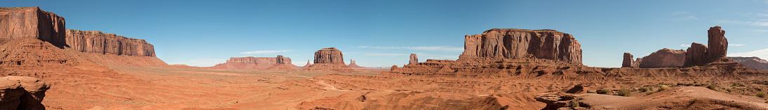 Famous John Ford's Pointin the Monument Valley, USA