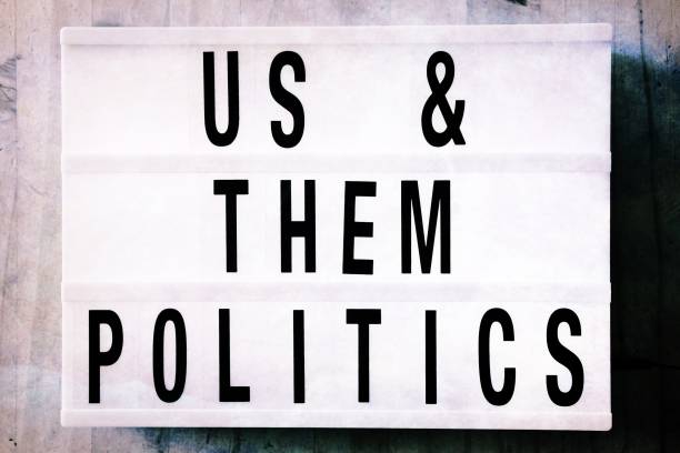 istock Us And Them Politics  in Lightbox Trend 1353297129