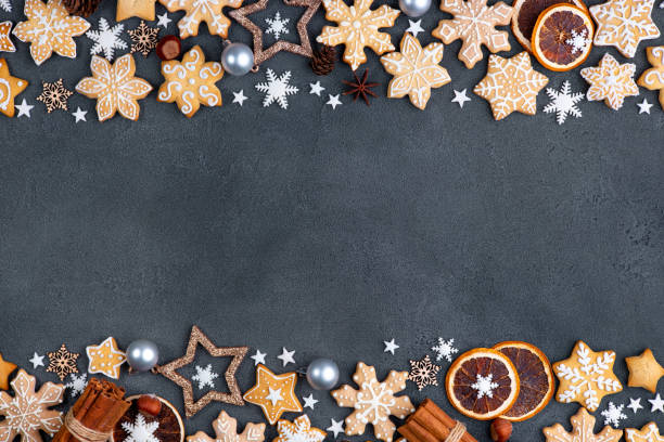istock Christmas, New Year template, greeting card mockup 1353302069