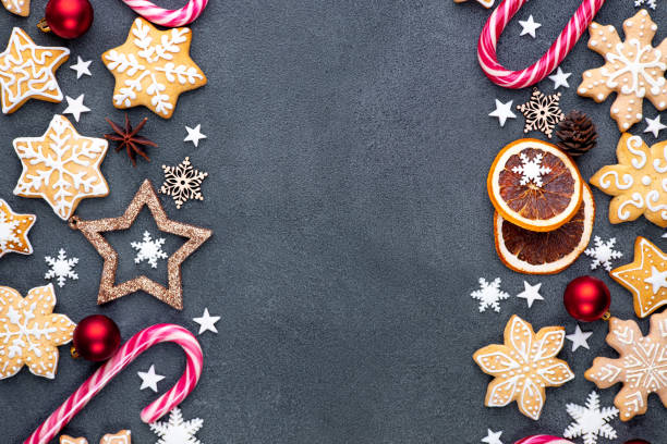 istock Christmas holidays, New Year greeting card mockup 1353302084