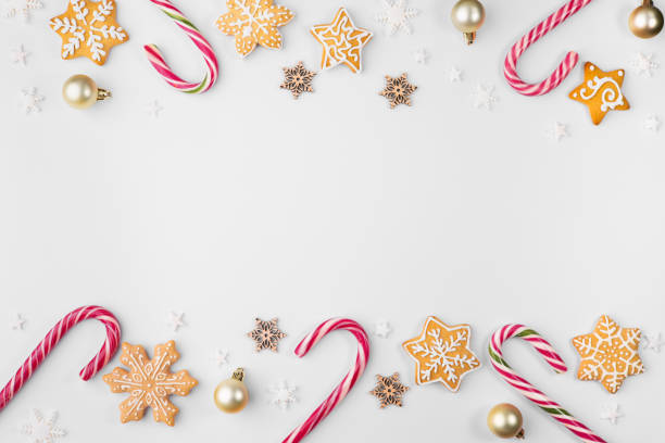 istock Christmas holidays, New Year greeting card mockup 1353302122