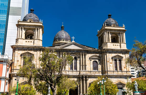 istock La Paz Cathedral in Bolivia 1353306237