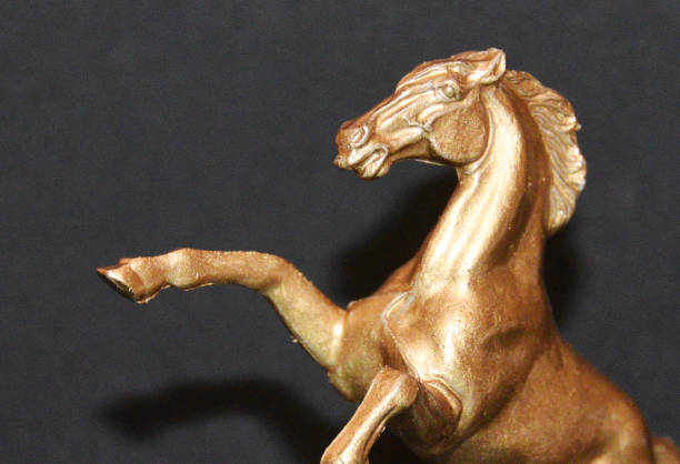 istock Golden Toy Horse 1353306259
