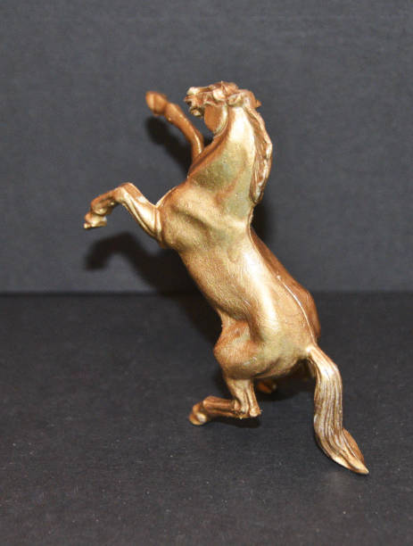 istock Golden Toy Horse 1353306300