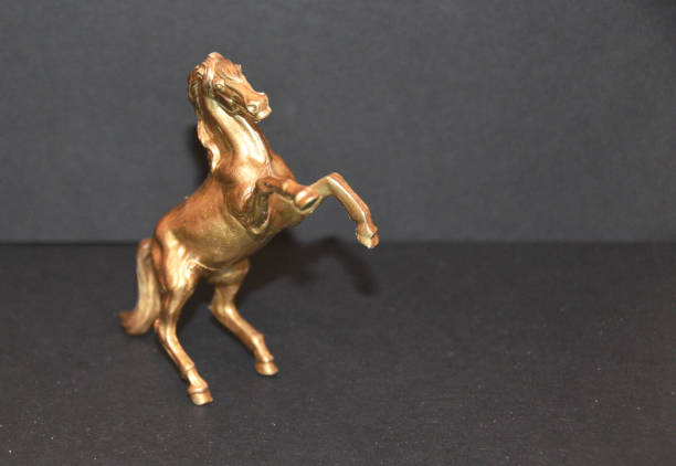 istock Golden Toy Horse 1353306339